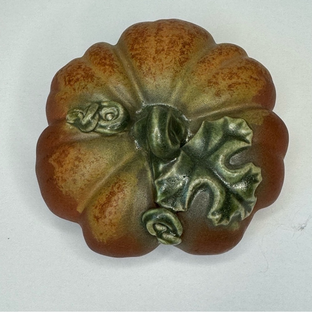 Set of 2 Decorative Pumpkins for Fall & Thanksgiving Tabletop Centerpiece Decor - Picture 6 of 16
